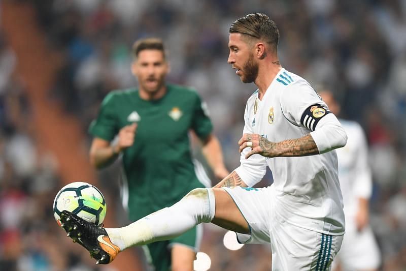 Enter captionRamos is arguably the best defender in the world right now. He is La Liga's top scorer from a defensive position. Ramos, a ball playing defender can trigger quick attacks from the back by feeding long passes.
